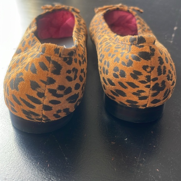 Sam & Libby leather Animal Print shoes BNWOT - Picture 3 of 6
